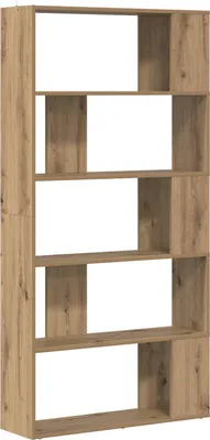 Obrázok produktu pre vidaXL Artisan dubová knižnica 80 x 24 x 159 cm materiál na báze dreva