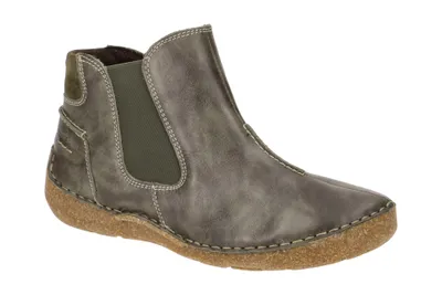 Produktbild von Josef Seibel FERGEY 63 Damen Stiefeletten - bequeme Stiefelette grün NEU