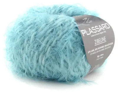 Produktbild von Strickgarn Zibeline - Plassard mittelblau