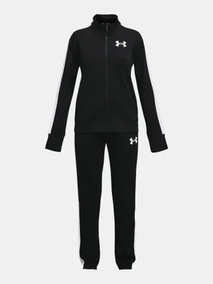 Image de Survêtement UNDER ARMOUR Knit fille 002 - black/white/white XS (119-128 cm)