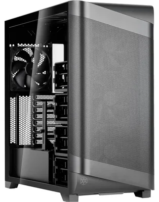 Produktbild von Silverstone SST-SEA2Y-BG SilverStone SETA A2 Tower-Gehäuse schwarz