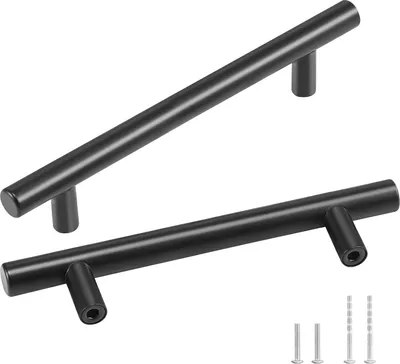 Produktbild von VEVOR 30er-Set Möbelgriff Edelstahl Stangengriff 188x12x32mm Küchengriff Mittenlochabstand 128mm Schrankgriff Dicke der Schrankplatten von 1,52 bis 2cm oder 1,27 bis 4cm Türgriffe Schubladengriffe