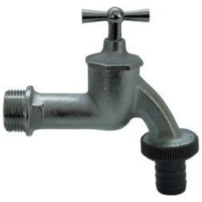 Produktbild von Auslaufventil matt-verchromt 3/4\"