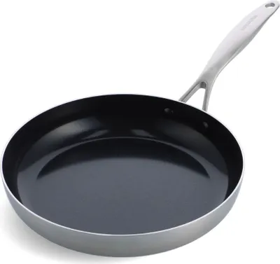 Obrázek produktu pro GreenPan Geneva, Kulatý, Univerzální pánev, Nerezová ocel, Nerezová ocel, Keramický, Elektrický, Plyn, Halogen, Indukční, Utěsněná plotna, Nerezová ocel