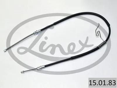 Produktbild von LINEX Handbremsseil 15.01.83 Rechts für FORD TRANSIT Bus (FD, FB, FS, FZ, FC) 1263/971mm