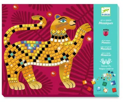 Image de Images en mosaïque avec des pierres précieuses - Jungle