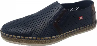 Produktbild von Rieker Herren Schnürer B5297-14 Farbe:Blau Größe: 41