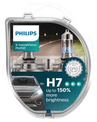 Immagine prodotto di Philips 12972XVPS2 X-treme Vision Pro150 H7, confezione da 2 pezzi