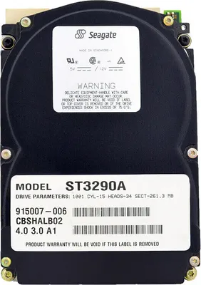 Produktbild von Seagate ST3290A 261MB IDE/PATA 3800 RPM 64MB 3,5'' Zoll