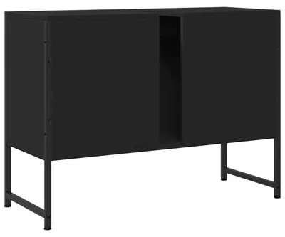 Obrázek produktu pro vidaXL Vanity Unit Black 80x33x60 cm Dřevěný materiál