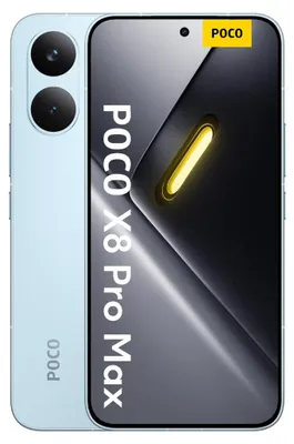 Image de Xiaomi Poco X8 Pro Max 5G 12 Go/512 Go Bleu (Blue) Double SIM
