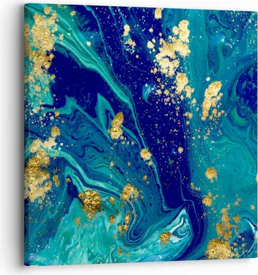 Produktbild von Bild auf Leinwand - Leinwandbild - Abstraktion modern - 30x30cm - Wand Bild - Wanddeko - Wandbilder - Leinwanddruck - Bilder - Kunstdruck - Wanddekoration - Leinwand bilder - Wandkunst - AC30x30-3831
