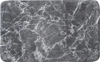 Produktbild von SANILO® Badteppich Marmor Grau 50 x 80 cm