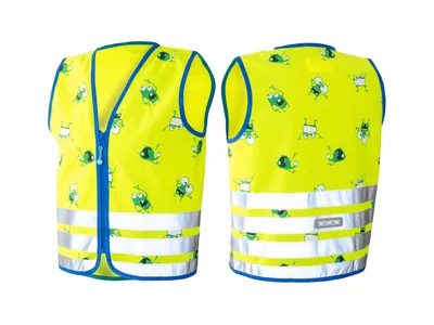 Produktbild von WOWOW Reflex-Kinderweste "Goyo", SB-verpackt, reflektierende Bere