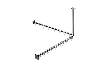 Produktbild von Emco 358700120 Duschvorhang-Set system2 00120
