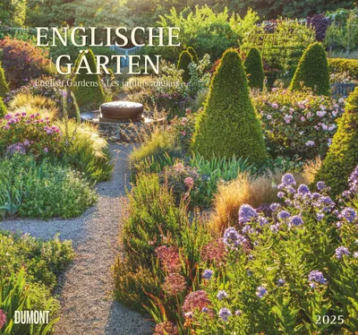 Produktbild von DUMONT - Englische Gärten 2025 Wandkalender, 38x35,5cm, Fotokunst-Kalender mit berühmten und sehenswerten englischen Gärten und Parks, fotografiert von Gartenspezialist Clive Nichols