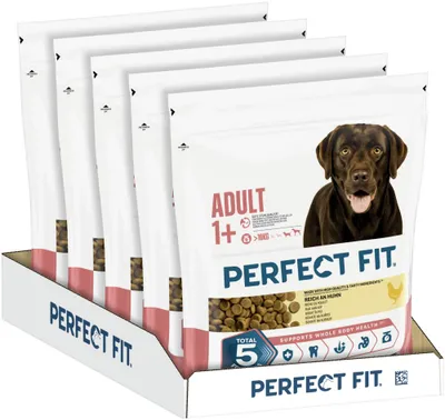 Immagine prodotto di Borsa per cani PERFECT FIT™ Adulto >10kg M/L con pollo 5 x 1,4kg
