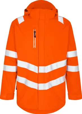 Produktbild von F. Engel Safety Shellparka, Orange, Gr. XL
