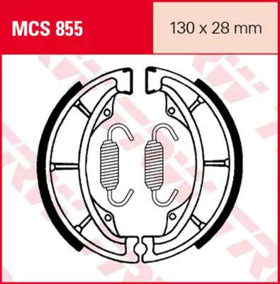 Productafbeelding van Remblokken KAWA. MCS855