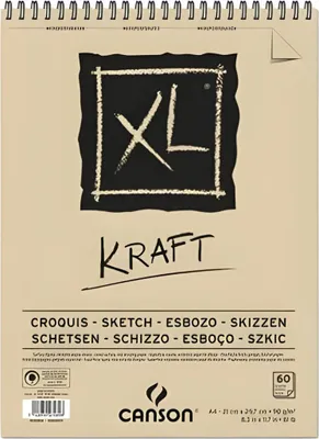 Immagine prodotto di CANSON Blocco per schizzi e studio XL Kraft DIN A3 60 fogli