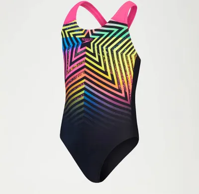 Image de Speedo Maillot de bain fille Digital Placement Splashback , tailles enfants:140