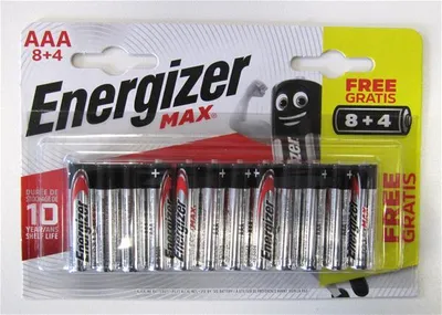 Image de Energizer LR03 Max Power Seal Micro 8+4-er Blister