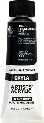 Produktbild von Daler Rowney Cryla Artists’ Acrylfarbe Prussian Blue Hue 75 ml 1 stk