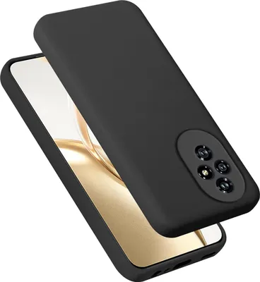 Produktbild von Cadorabo Hülle für Honor 200 Hülle Silikon Handyhülle Case aus flüssigem Silikon, Kratzfeste und stoßfeste Schutzhülle für Honor 200