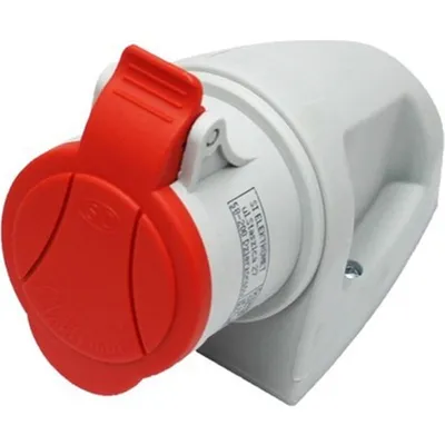Obrázok produktu pre Zásuvka na stenu 380V ELEKTROMET GSM-32A/4