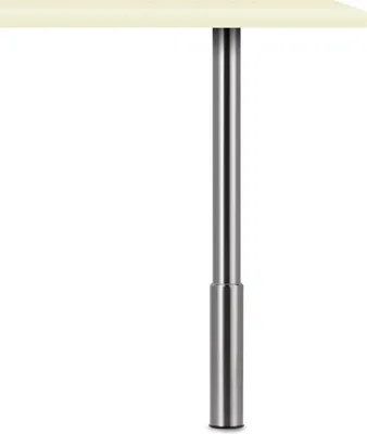Image de Naber Trampolo 1 rond. Pied de support hauteur, couleur inox 885 mm
