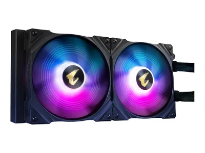 Zdjęcie produktu dla GIGABYTE AORUS WATERFORCE X 280, Chłodnica cieczy all-in-one, Czarny