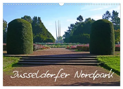 Produktbild von Düsseldorfer Nordpark (Wandkalender 2027 DIN A3 quer), CALVENDO Monatskalender