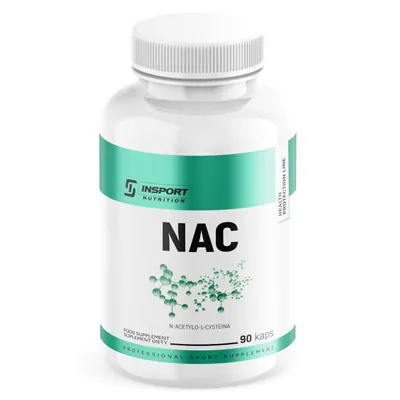 Produktbild von NAC 600 mg – 90 Kapseln – N-Acetyl-L-Cystein – Leberunterstützung