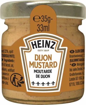 Produktbild von Heinz Senf Dijon 80x33ml