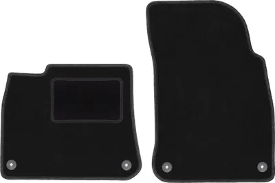 Immagine prodotto di Wielganizator tappetini auto velours anteriori adatto per Volkswagen Touareg III (2018-, SUV) neri, set 2 pz, con fissaggi