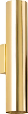 Produktbild von Wandleuchten LAGOS  2 glanzgold 2xGU10 10W Stahl 30x8x6cm Sollux Lighting