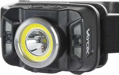 Obrázek produktu pro LED čelovka nabíjecí čelovka s pohybovým senzorem na hlavu XTE 5W+COB 10W VA0025 VAYOX