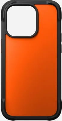 Immagine prodotto di Custodia Nomad Rugged, Cover, Apple, iPhone 14 Pro, 15,5 cm (6,12 pollici), Nero, Arancione