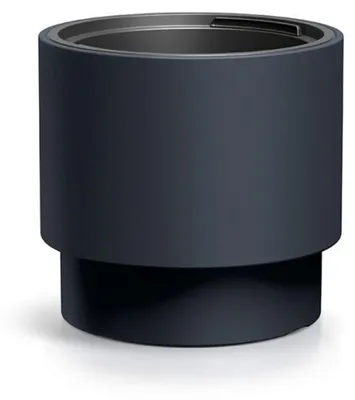 Immagine prodotto di Prosperplast s.r.o. Vaso da fiori con inserto HEOS antracite 29,8 cm
