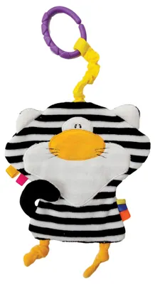 Obrázek produktu pro Hencz Toys Mazlík Kočka černobílá