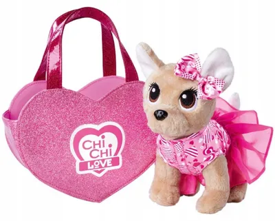 Produktbild von SIMBA CHI CHI LOVE Chihuahua Plüschtier mit Tasche