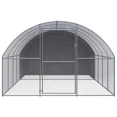 Immagine prodotto di Pollaio per Esterni 3x4x2 m in Acciaio Zincato