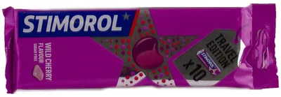 Produktbild von Stimorol Wild Cherry 10er zuckerfrei 140g