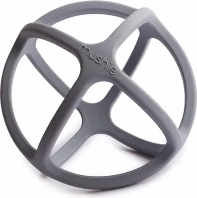 Produktbild von Mushie Beißspielzeug Ball - Dove Gray