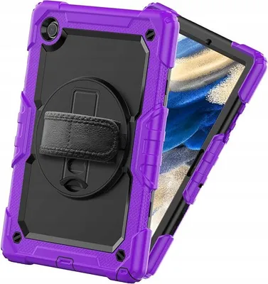 Immagine prodotto di Custodia per Samsung Galaxy Tab A 8.4 (2020) blindata con impugnatura Viola
