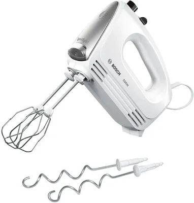 Zdjęcie produktu dla Bosch MFQ25200, Mikser ręczny, Srebrny, Biały, Miksowanie, CE, EAC, Plastik, 500 W