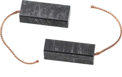 Produktbild von vhbw 2x Kohlebürste 27 x 11 x 8 mm Ersatz für Flymo GLE-02 für Rasenmäher