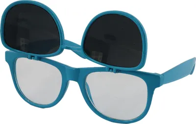 Produktbild von Freak Scene Sonnenbrille mit Klappe - M - blau