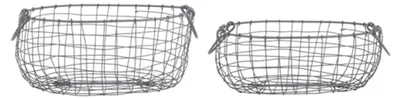 Draht-korb-Set-oval