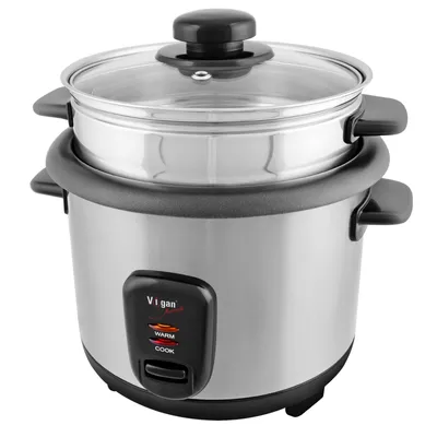 Produktbild von reiskocher mit Dampfgarer RV1LX 400W aus Edelstahl